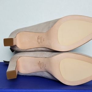 stuart weitzman delphine suede ankle booties